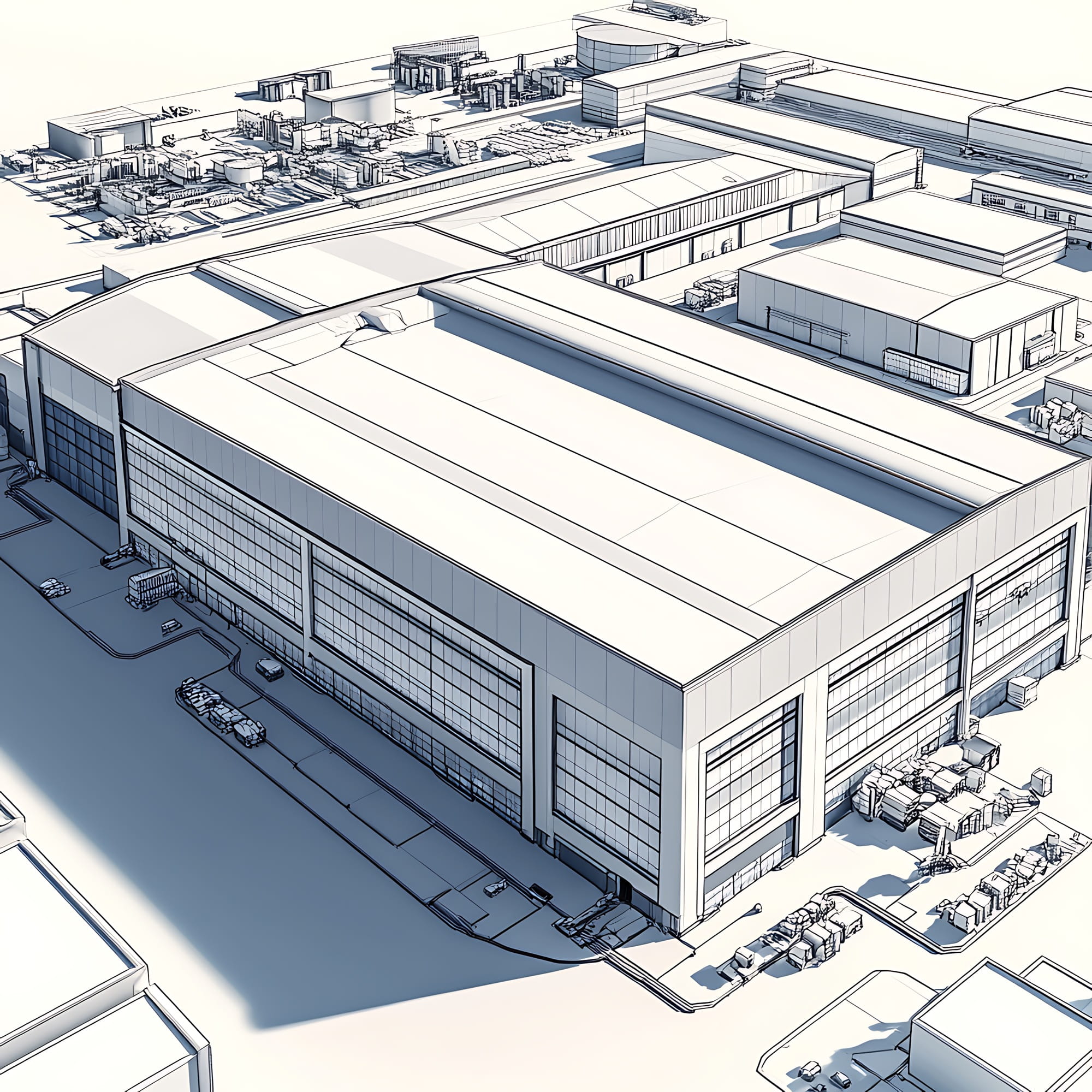 Conception avant-projet bâtiment professionnel - IDV Ingénierie